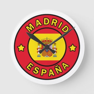 Madrid España Ronde Klok