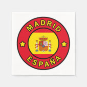 Madrid España Servet (Voorkant)