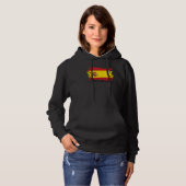 Madrid Hoofdstad Spanje Vlag Spanje Spanje Iberisc Hoodie (Voorkant volledig)