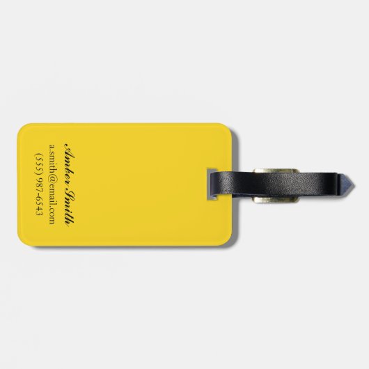 Madrid in het Springtime-Poster voor reispromotie Bagagelabel (Achterkant horizontaal)