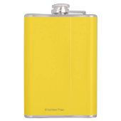 Madrid in het Springtime-Poster voor reispromotie Heupfles (Achterkant)