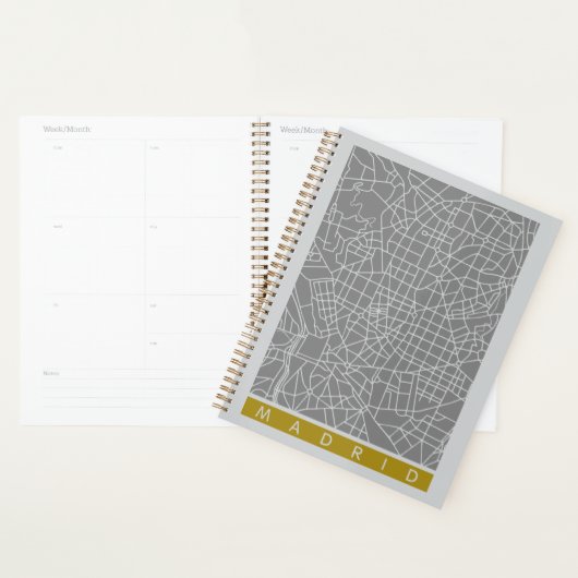 Madrid kaart planner (Display)