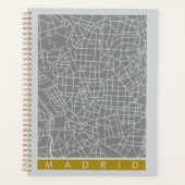 Madrid kaart planner (Voorkant)