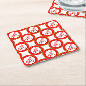 Madrid Kartonnen Onderzetters (Schuin)