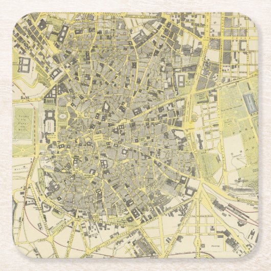 Madrid Kartonnen Onderzetters (Voorkant)