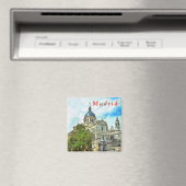 Madrid. Kathedraal van Almudena. Magneet (Insitu (Vaatwasser))