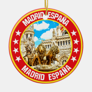 Madrid Keramisch Ornament