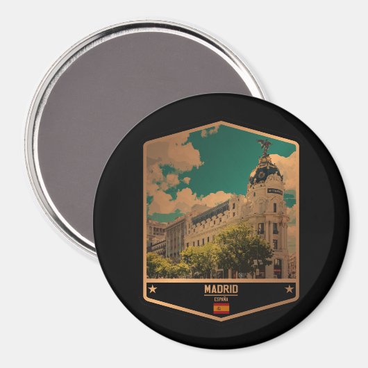 Madrid Magneet (Voorkant / Achterkant)