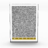 Madrid map fotoblokken (Voorkant)