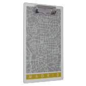 Madrid map klembord (Rechts)