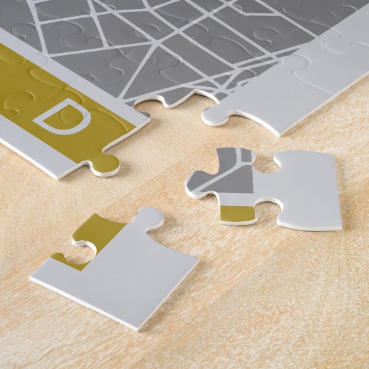 Madrid map legpuzzel (Zijkant)