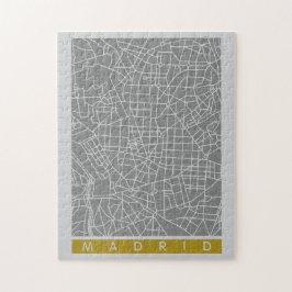 Madrid map legpuzzel