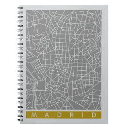 Madrid map notitieboek