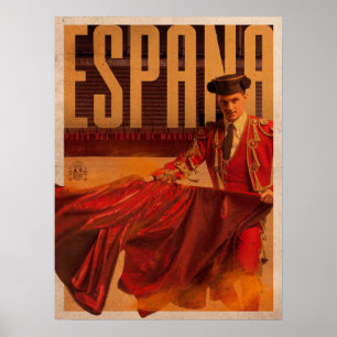  Madrid Matador Poster