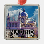 Madrid Metalen Ornament (Voorkant)