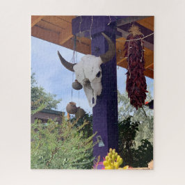 Madrid NM Bull Skull Red Chili Ristra Legpuzzel