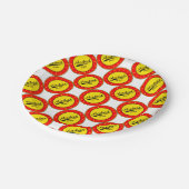 Madrid Papieren Bordje (Gekanteld)