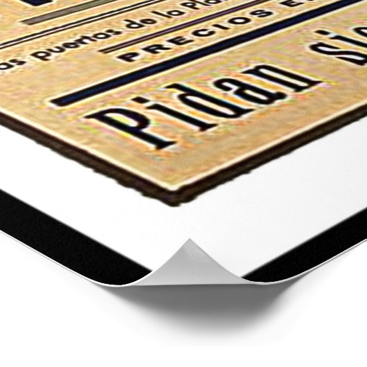 Madrid, Plaza de toros, Spanje, stierenvechten Poster (Hoek)