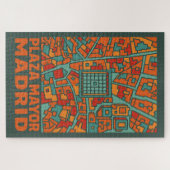 Madrid Plaza Mayor Legpuzzel (Horizontaal)