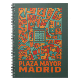 Madrid Plaza Mayor Notitieboek