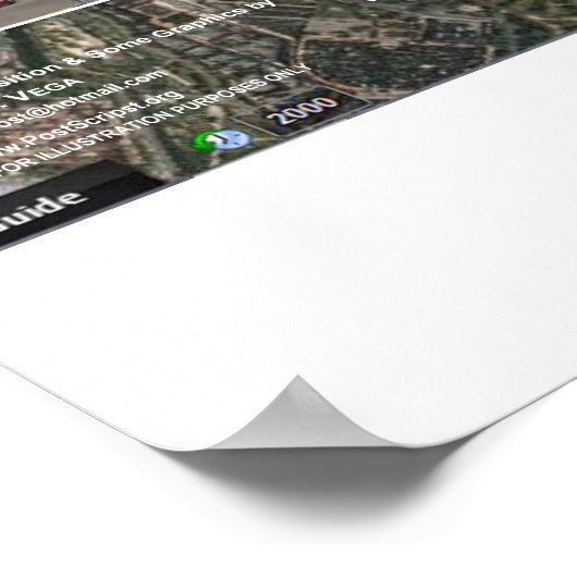 Madrid Pleiades Pattern 4 Poster (Hoek)