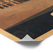  Madrid Reizen Poster (Hoek)