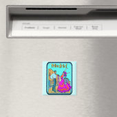 Madrid Reizen Poster Magneet (Insitu (Vaatwasser))