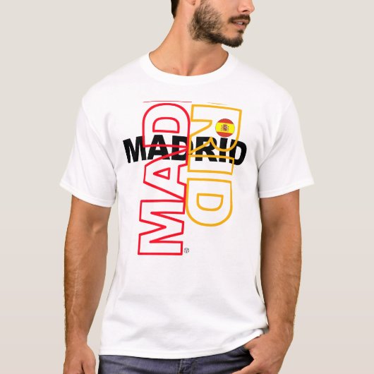 Madrid Rock T-Shirt (Voorkant)