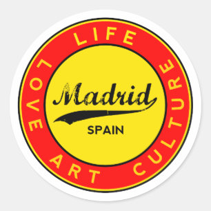 Madrid Ronde Sticker