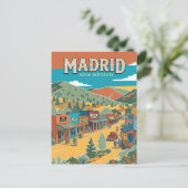 Madrid, Santa Fe New Mexico Briefkaart (Staand voorkant)