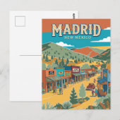 Madrid, Santa Fe New Mexico Briefkaart (Voorkant / Achterkant)