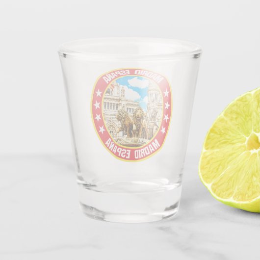 Madrid Shot Glas (Achterkant)