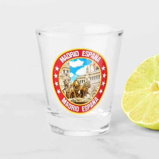 Madrid Shot Glas (Voorkant)