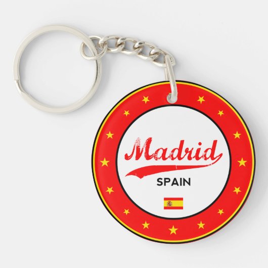 Madrid Sleutelhanger (Voorkant)