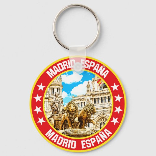 Madrid Sleutelhanger (Voorkant)