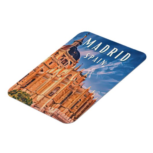 Madrid, Spaanse gastronomie Magneet (Linkerzijde)