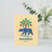 Madrid Spain Europe Briefkaart (Staand voorkant)