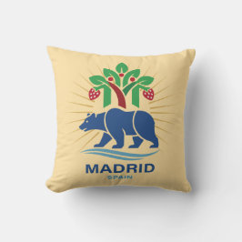Madrid Spain Europe Kussen