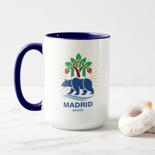 Madrid Spain Europe Mok (Met donut)