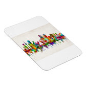 Madrid Spain Skyline Magneet (Rechterzijde)
