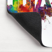 Madrid Spain Skyline Muismat (Hoek)