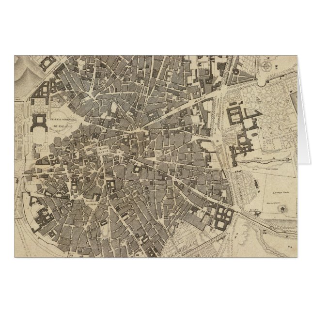 Madrid, Spanje (Voorkant Horizontaal)