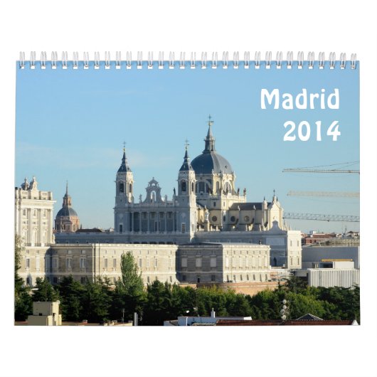 Madrid, Spanje 2014 Kalender (Hoes)