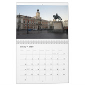 Madrid, Spanje 2014 Kalender (Jan 2027)