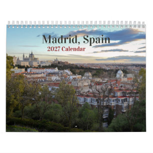 Madrid Spanje 2027 Agenda Kalender