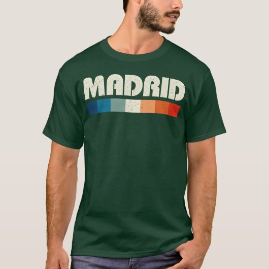 Madrid Spanje 80S meisje T-shirt (Voorkant)