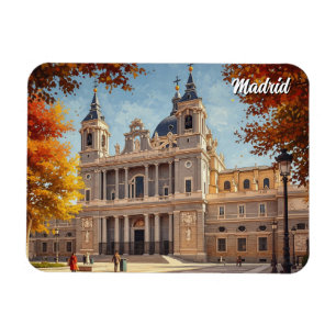 Madrid Spanje Almudena Reizen Magneet