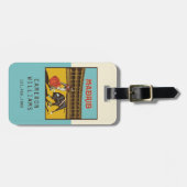 Madrid, Spanje Bagagelabel (Voorkant horizontaal)