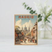  Madrid, Spanje Briefkaart (Staand voorkant)