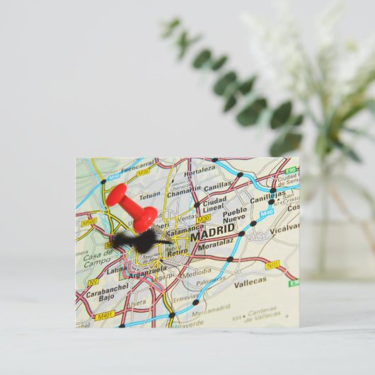 Madrid, Spanje Briefkaart (Staand voorkant)